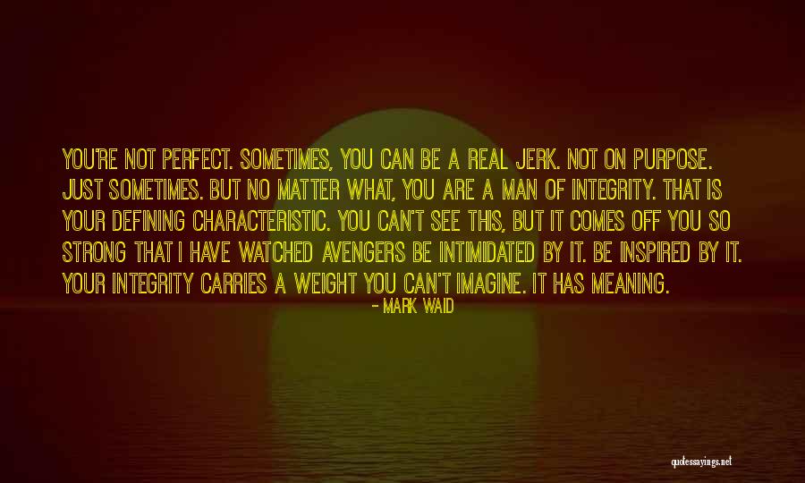 It's So Foggy Quotes By Mark Waid