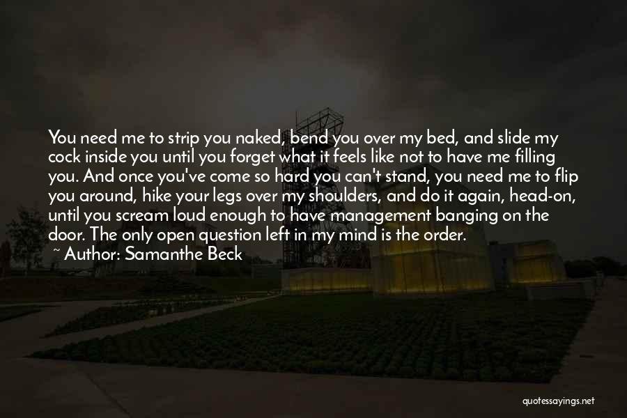 It's So Hard To Forget You Quotes By Samanthe Beck