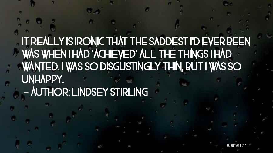 It's So Ironic Quotes By Lindsey Stirling