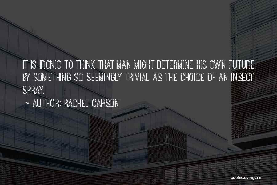 It's So Ironic Quotes By Rachel Carson