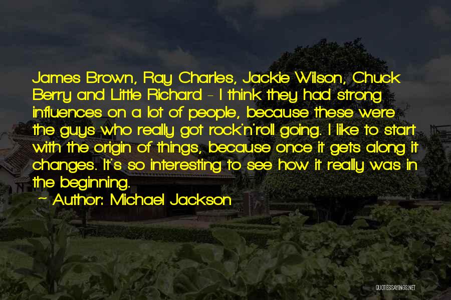 It's The Little Things Quotes By Michael Jackson