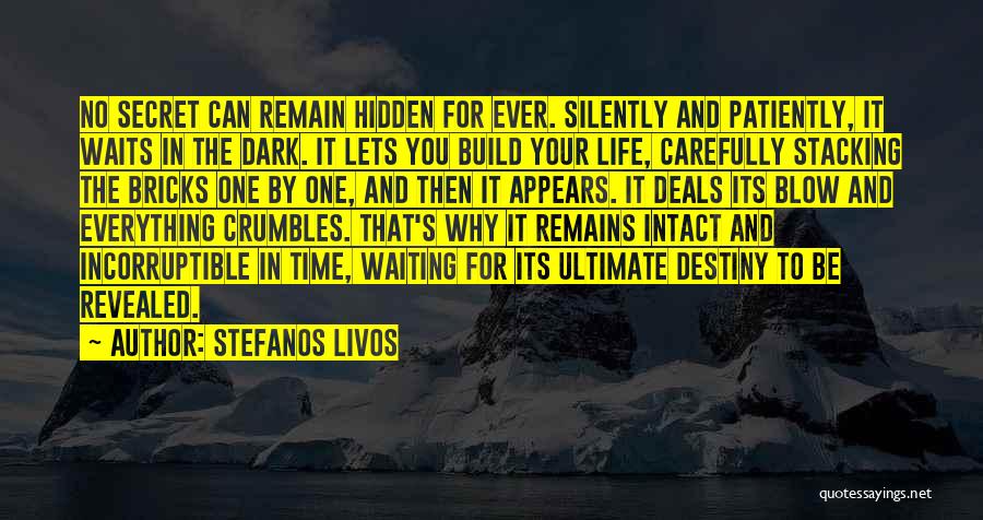 It's The Waiting Quotes By Stefanos Livos