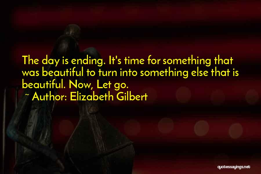It's Time To Let Go Quotes By Elizabeth Gilbert