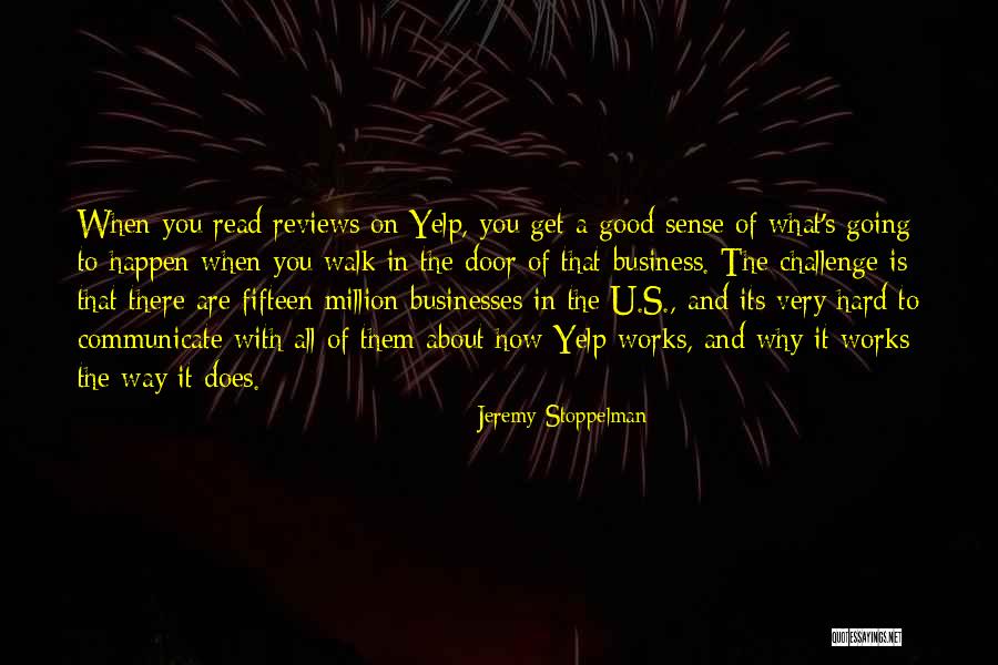 It's Very Hard Quotes By Jeremy Stoppelman It's Very Hard Quotes By Jeremy Stoppelman