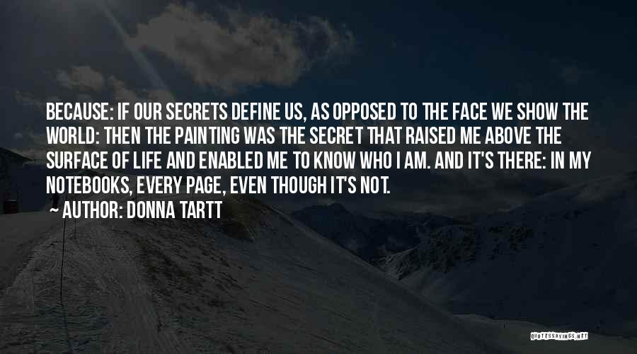 It's Who I Am Quotes By Donna Tartt