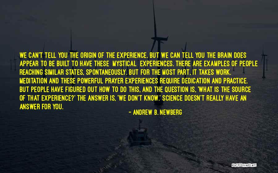 It's You Vs You Quotes By Andrew B. Newberg