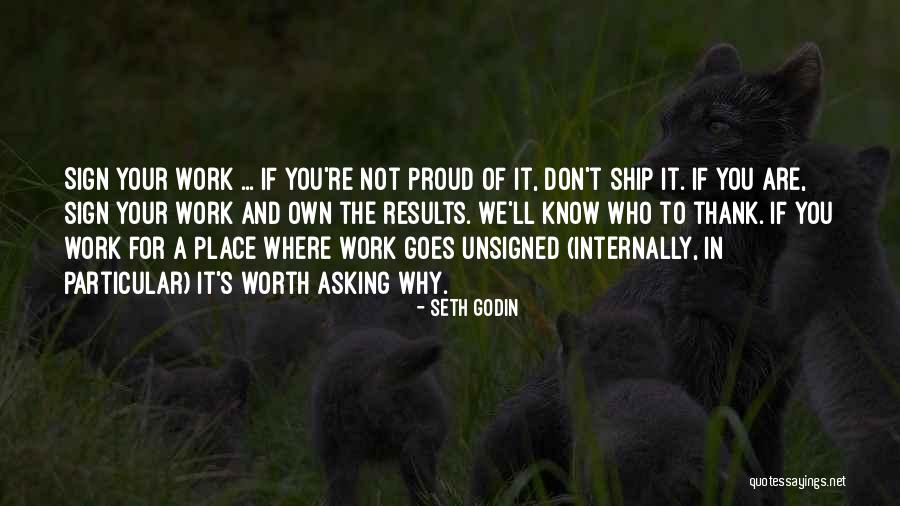 It's Your Ship Quotes By Seth Godin