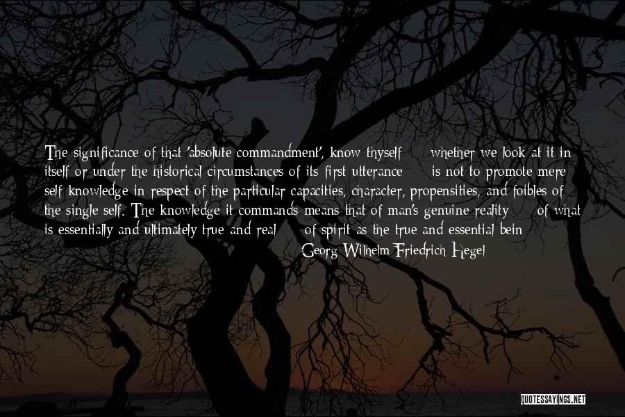 Itself Or Its Self Quotes By Georg Wilhelm Friedrich Hegel Itself Or Its Self Quotes By Georg Wilhelm Friedrich Hegel