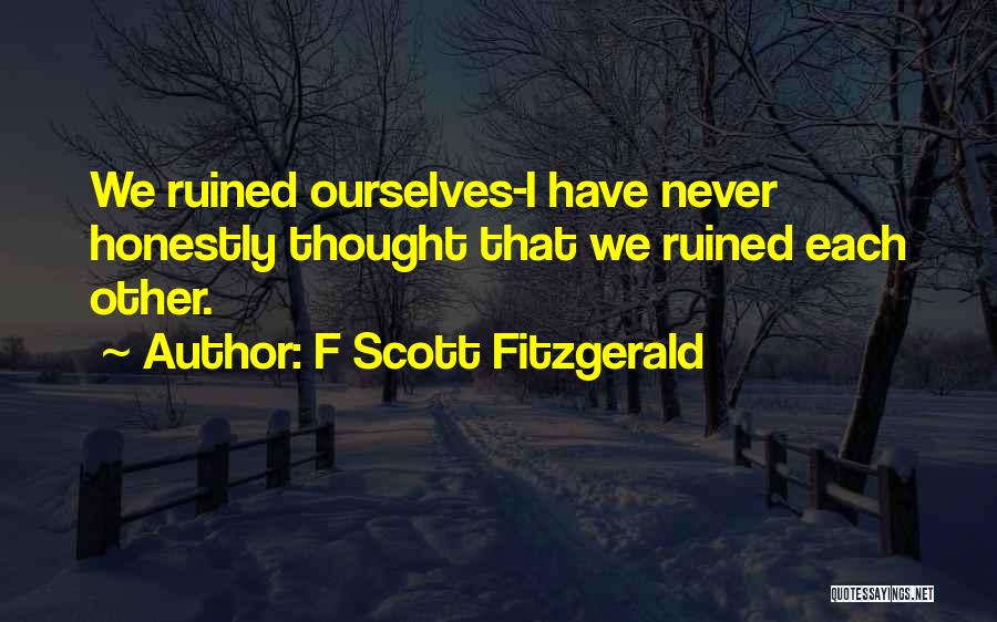 Ittehad Quotes By F Scott Fitzgerald