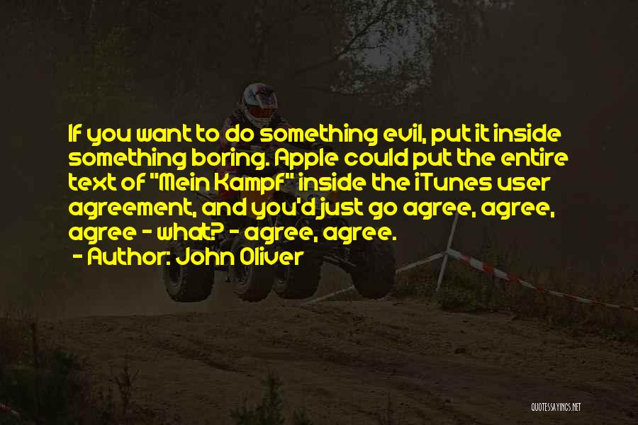 Itunes Quotes By John Oliver