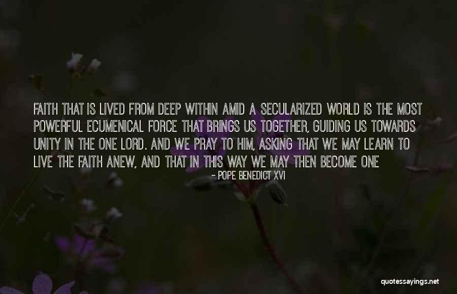 Itungo Quotes By Pope Benedict XVI Itungo Quotes By Pope Benedict XVI