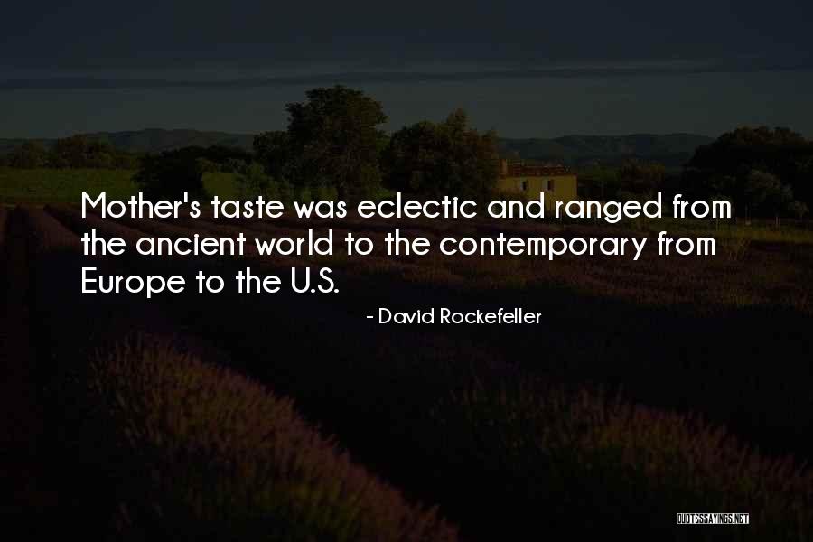 Ivan Chin Quotes By David Rockefeller Ivan Chin Quotes By David Rockefeller