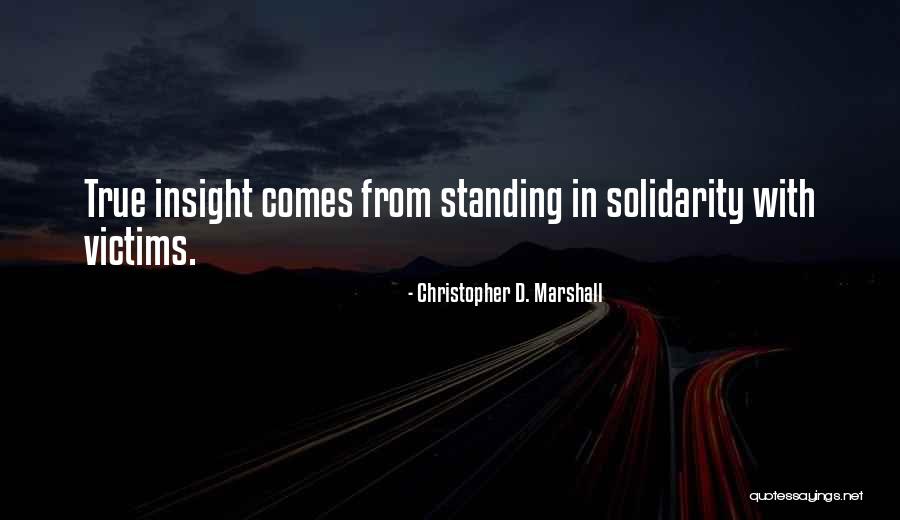 Ivan Duque Quotes By Christopher D. Marshall