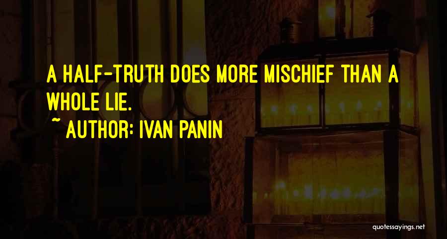 Ivan Quotes By Ivan Panin