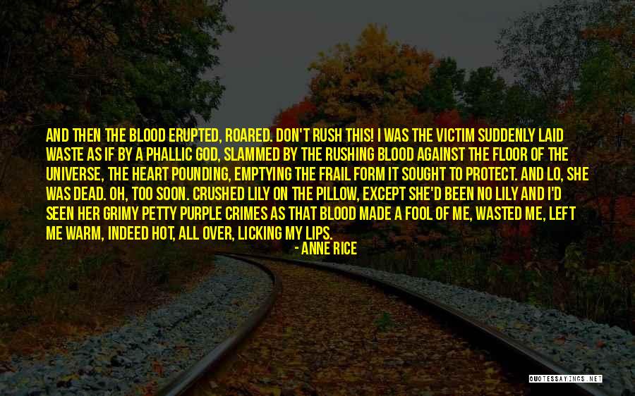 I've Been A Fool Quotes By Anne Rice