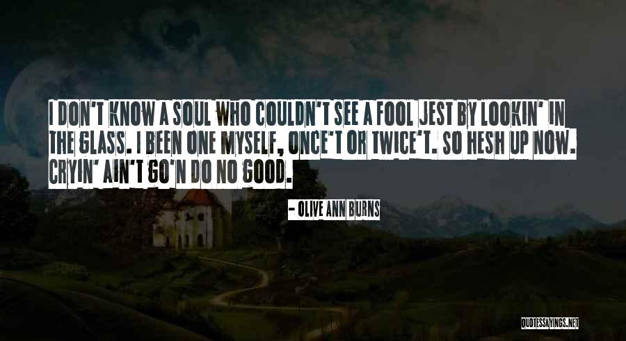 I've Been A Fool Quotes By Olive Ann Burns