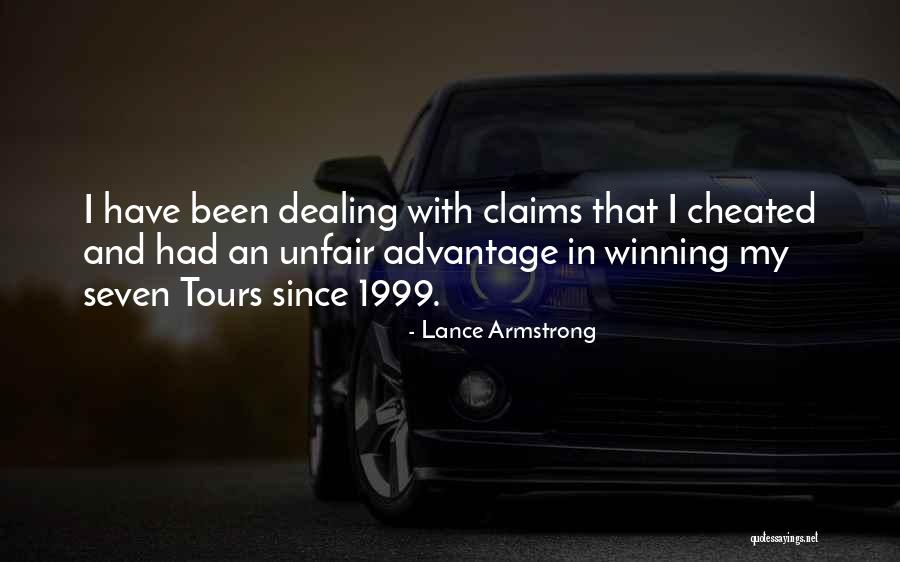 I've Been Cheated Quotes By Lance Armstrong