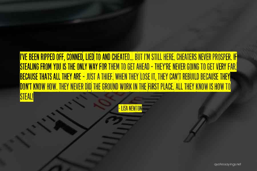 I've Been Cheated Quotes By Lisa Newton I've Been Cheated Quotes By Lisa Newton