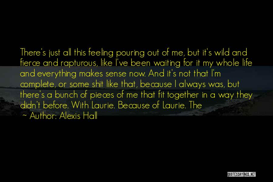 I've Been There Before Quotes By Alexis Hall