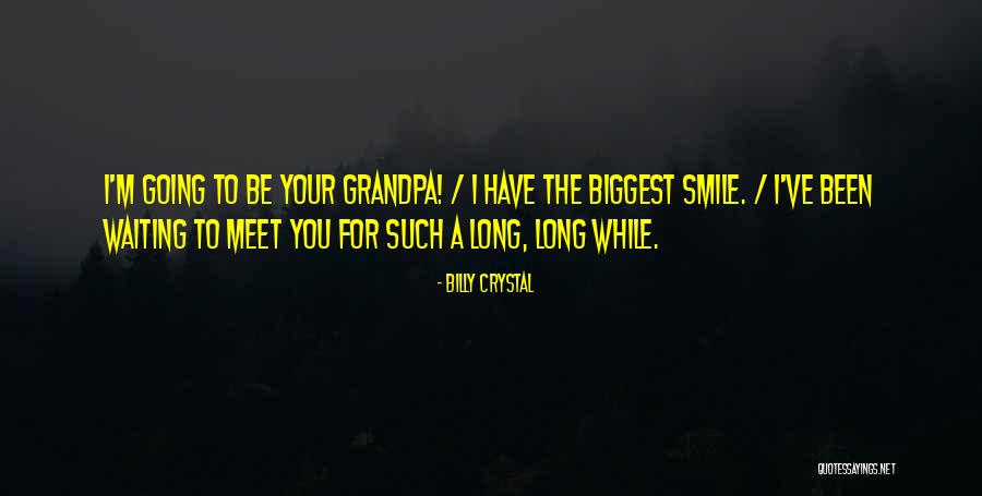 I've Been Waiting For You For So Long Quotes By Billy Crystal I've Been Waiting For You For So Long Quotes By Billy Crystal