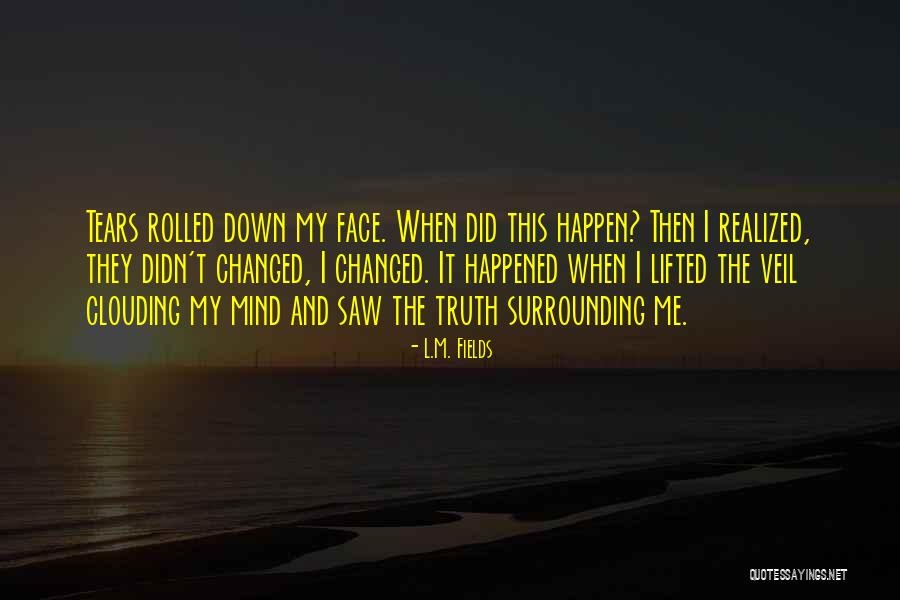 I've Changed My Mind Quotes By L.M. Fields I've Changed My Mind Quotes By L.M. Fields