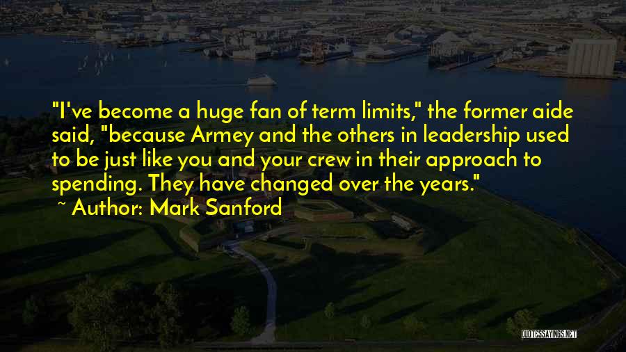 I've Changed Quotes By Mark Sanford