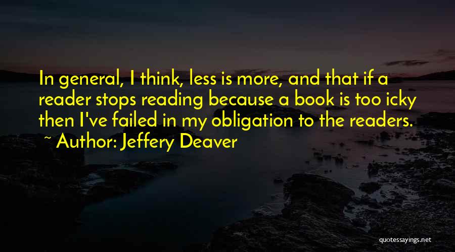 I've Failed Quotes By Jeffery Deaver