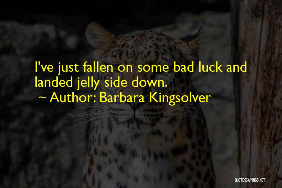 I've Fallen Quotes By Barbara Kingsolver