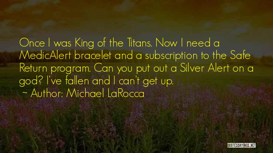 I've Fallen Quotes By Michael LaRocca