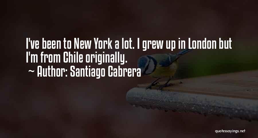 I've Grew Up Quotes By Santiago Cabrera