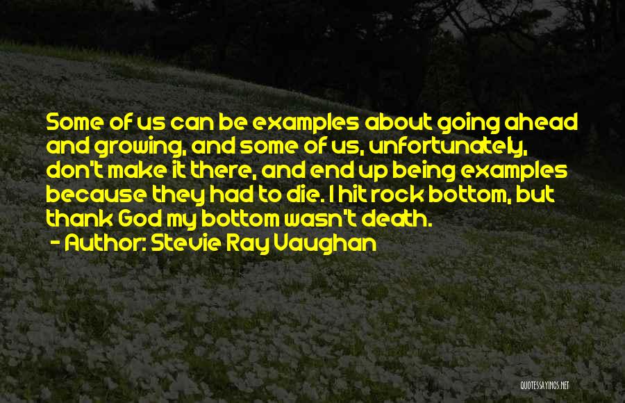I've Hit Rock Bottom Quotes By Stevie Ray Vaughan