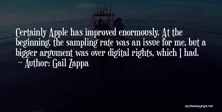 I've Improved Quotes By Gail Zappa