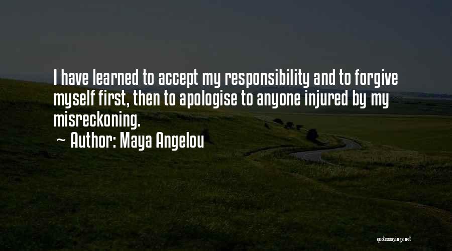 I've Learned To Forgive Quotes By Maya Angelou