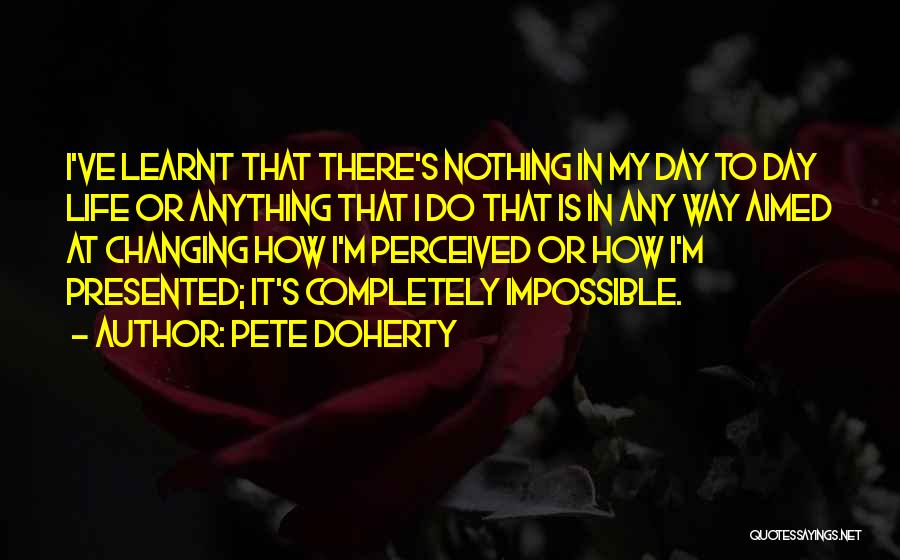 I've Learnt In Life Quotes By Pete Doherty