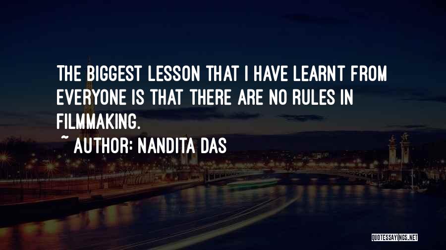 I've Learnt My Lesson Quotes By Nandita Das