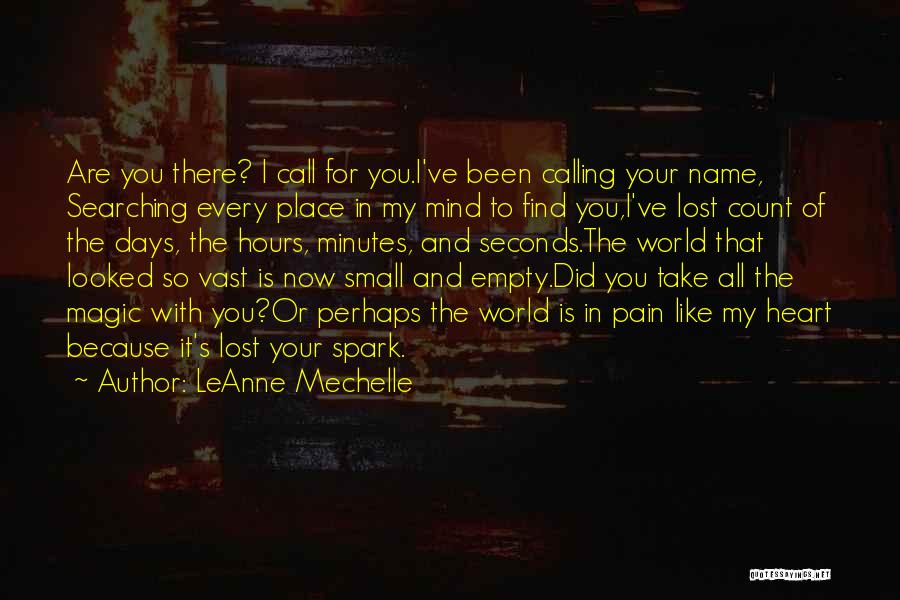 I've Lost My Mind Quotes By LeAnne Mechelle