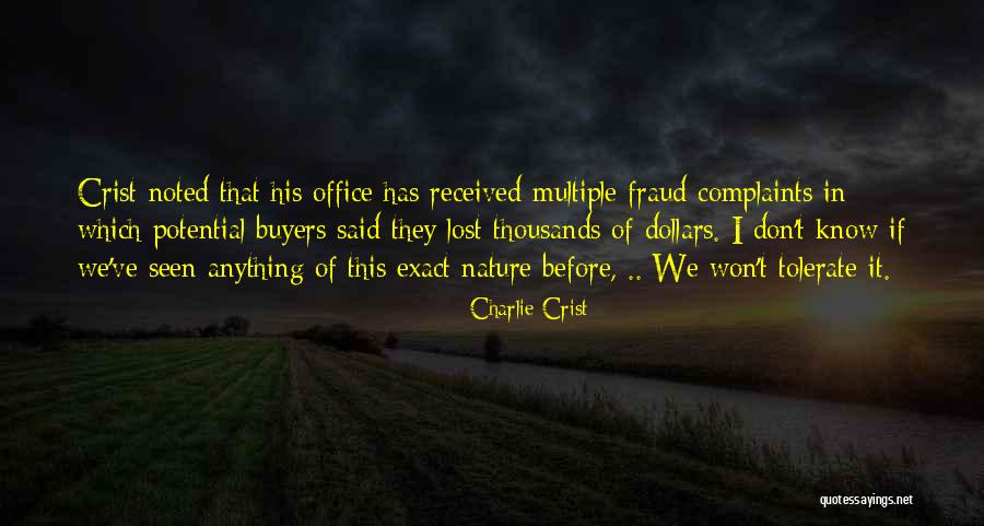 I've Lost Quotes By Charlie Crist I've Lost Quotes By Charlie Crist