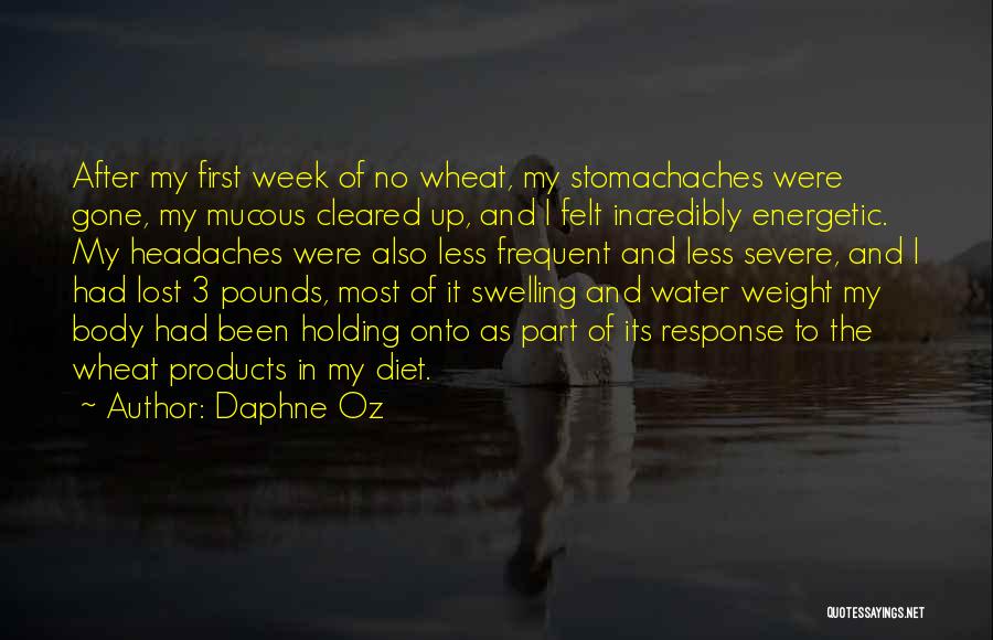 I've Lost Weight Quotes By Daphne Oz