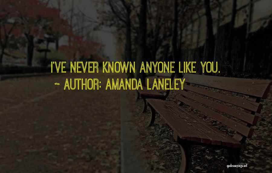 I've Never Known A Love Like This Quotes By Amanda Laneley