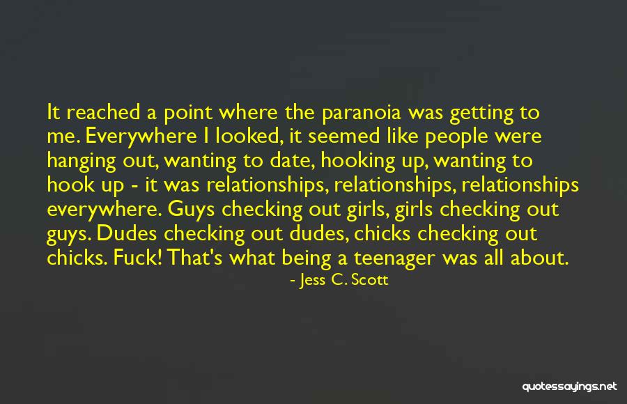 I've Reached A Point In My Life Quotes By Jess C. Scott I've Reached A Point In My Life Quotes By Jess C. Scott