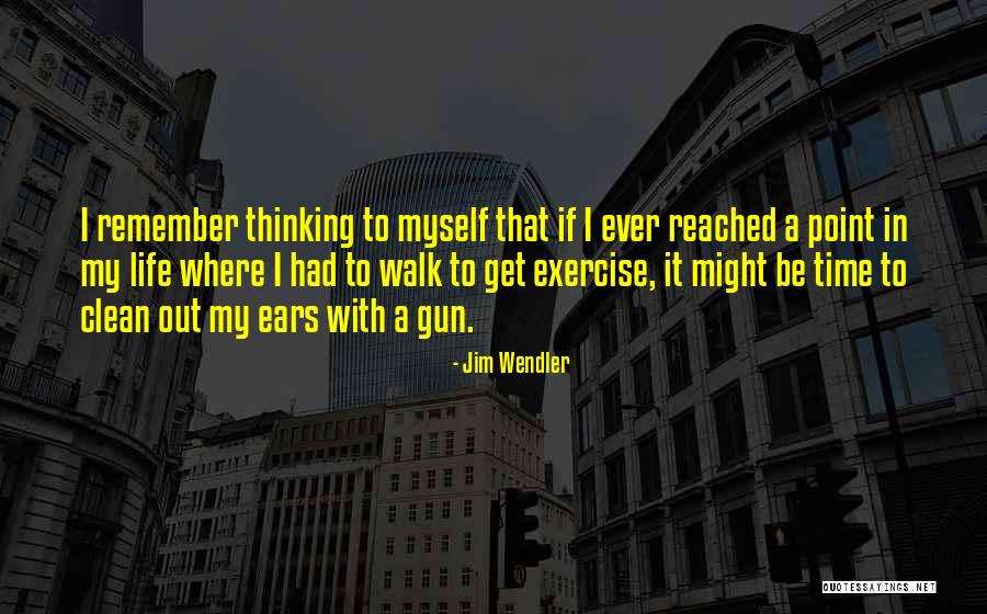 I've Reached A Point In My Life Quotes By Jim Wendler I've Reached A Point In My Life Quotes By Jim Wendler