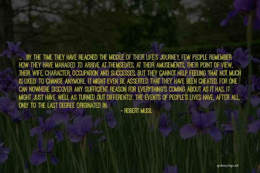 I've Reached A Point In My Life Quotes By Robert Musil I've Reached A Point In My Life Quotes By Robert Musil