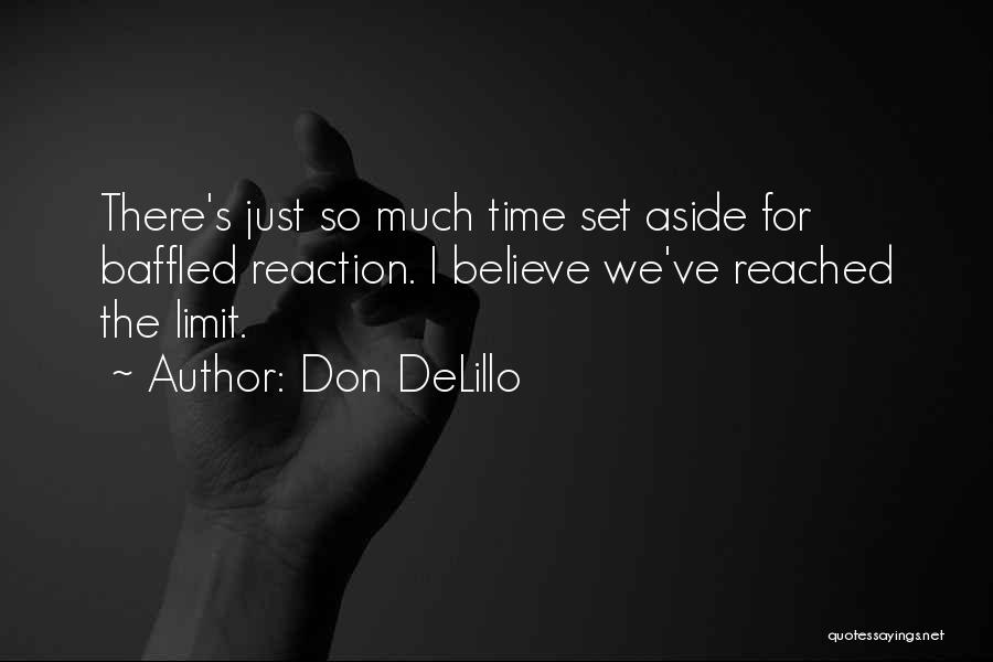 I've Reached My Limit Quotes By Don DeLillo