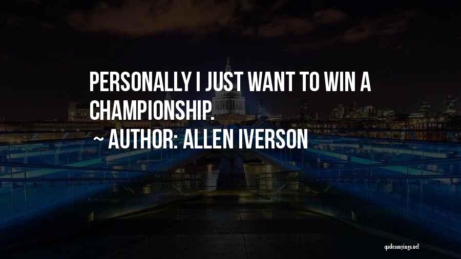 Iverson Quotes By Allen Iverson