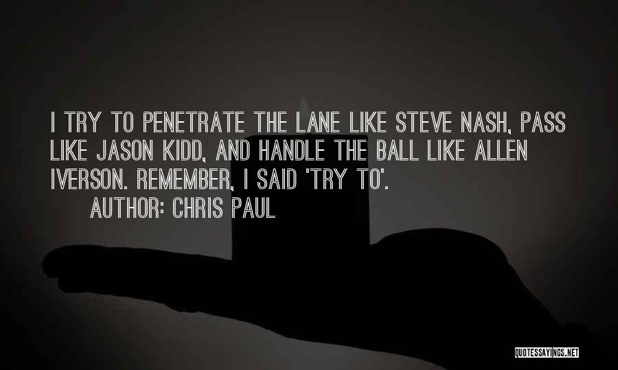 Iverson Quotes By Chris Paul