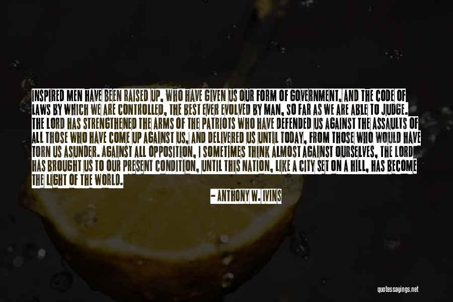 Ivins Quotes By Anthony W. Ivins Ivins Quotes By Anthony W. Ivins