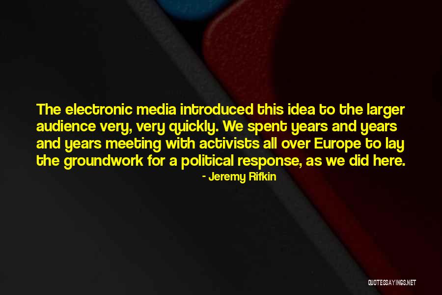 Ivkovic Marko Quotes By Jeremy Rifkin Ivkovic Marko Quotes By Jeremy Rifkin