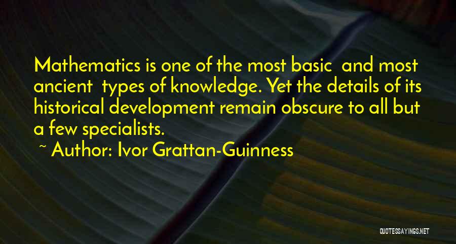 Ivor Grattan-Guinness Quotes 1483278