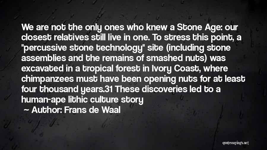 Ivory Coast Quotes By Frans De Waal
