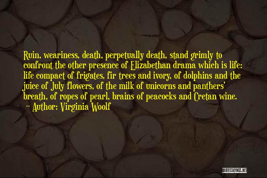 Ivory Quotes By Virginia Woolf